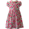 Posy Button-Front Dress, Pink - Dresses - 1 - thumbnail