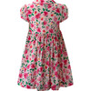 Posy Button-Front Dress, Pink - Dresses - 3