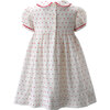 Ladybug Smocked Dress & Bloomers, Red - Dresses - 3
