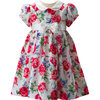 English Rose Dress and Bloomers, Pink - Dresses - 1 - thumbnail