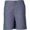 Chambray Shorts, Navy - Shorts - 1 - thumbnail