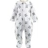 Bunny Babygro, White - Onesies - 1 - thumbnail