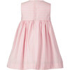 Bow Stripe Dress, Pink - Dresses - 3