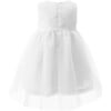 Baby Daisy Tulle Dress, White - Dresses - 2