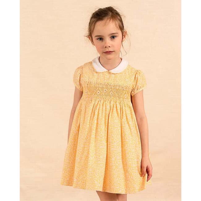 Shirley Dress Yellow Minifloral - Dresses - 3