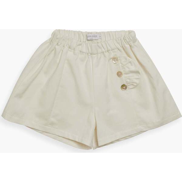 Elisa Short Off White - Amaia Shorts | Maisonette