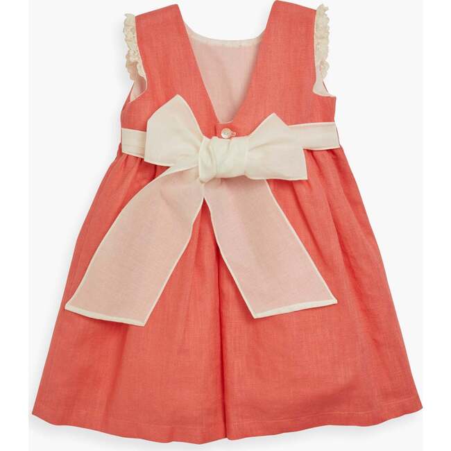 Eloise Dress Coral - Dresses - 4