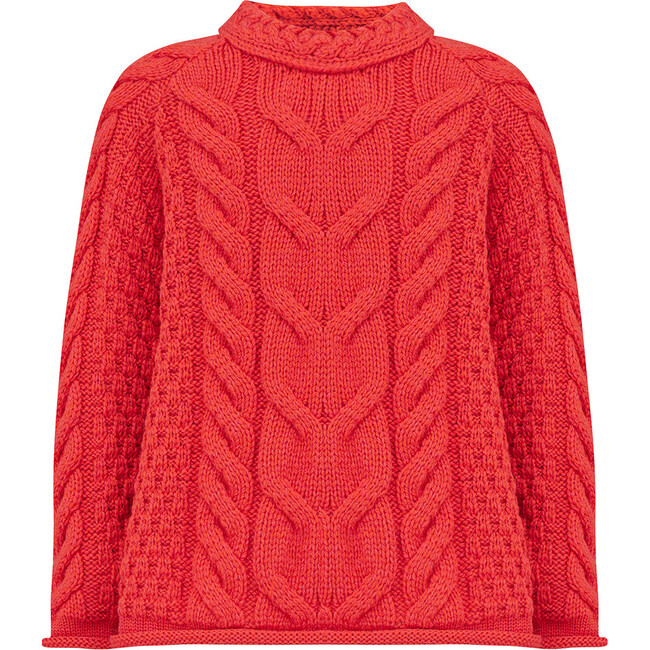 Sloane Super Soft Merino Sweater, Coral