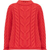 Sloane Super Soft Merino Sweater, Coral - Sweaters - 1 - thumbnail