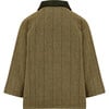 Lyall Greenbelt Tweed Coat, Sand - Wool Coats - 2