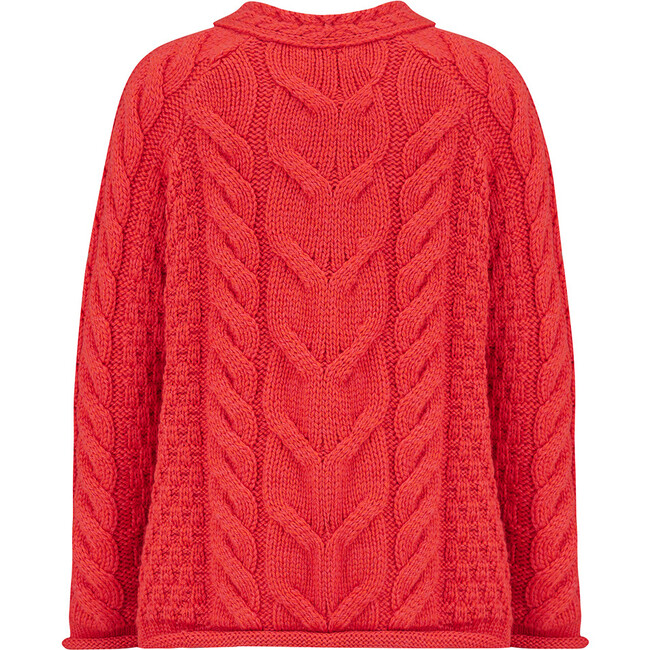 Sloane Super Soft Merino Sweater, Coral - Sweaters - 5