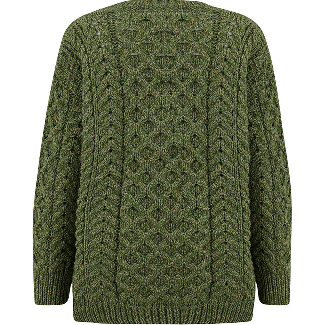 Cadogan Super Soft Merino Sweater, Grass - Sweaters - 5