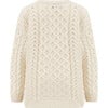 Cadogan Super Soft Merino Sweater, Cream - Sweaters - 5