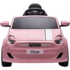 "Fiat 500 12V, Pink" - Ride-Ons - 2