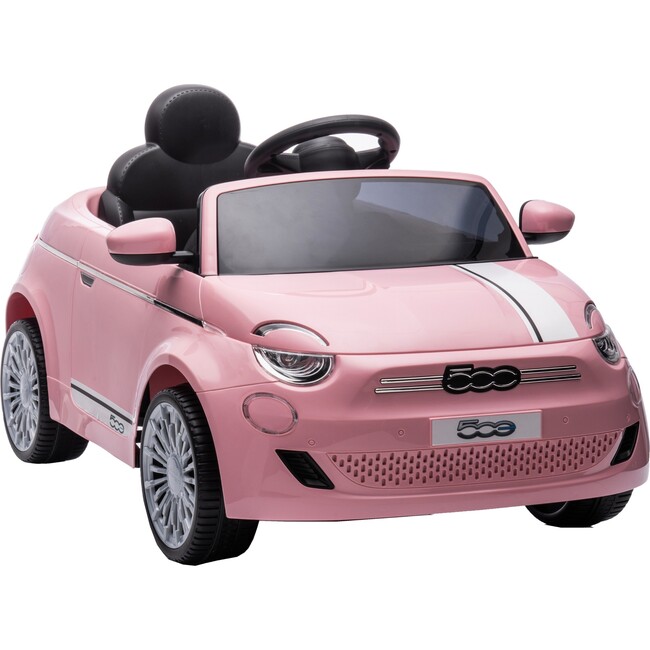 "Fiat 500 12V, Pink" - Ride-Ons - 3