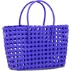 Large Purple Woven Tote - Bags - 1 - thumbnail