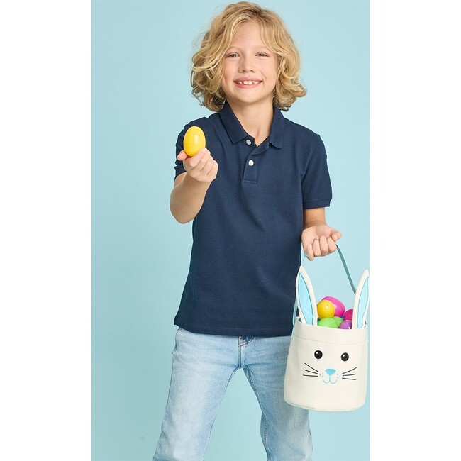 Bunny Basket, Blue - Easter Baskets - 2