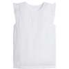 Wilder Tank, White Eyelet - Tank Tops - 1 - thumbnail