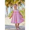 Simply Smocked Dress, Pink Vinings - Dresses - 3