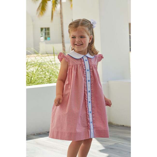 Ruffled Sally Dress, Stars - Dresses - 2