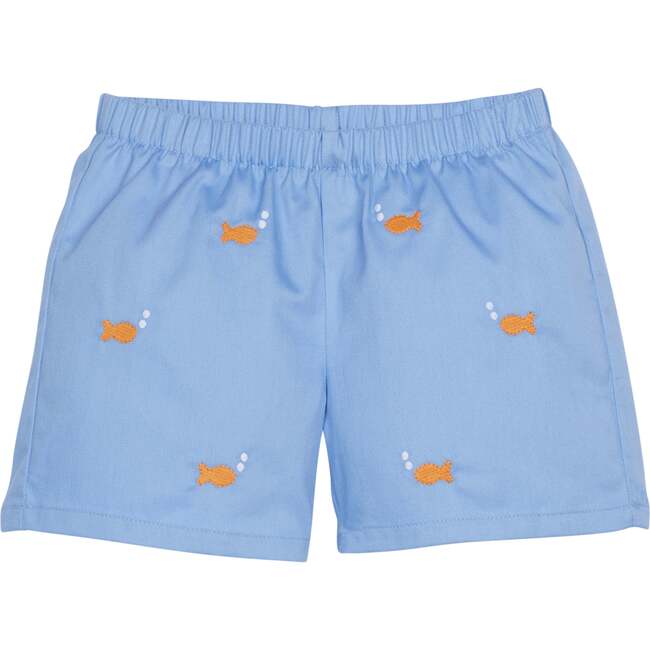 Embroidered Basic Short, Goldfish