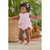 Daisy Bubble, Light Pink Twill - Rompers - 2
