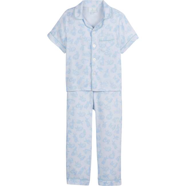 Classic Short Sleeve Pajama Set, Bunnies