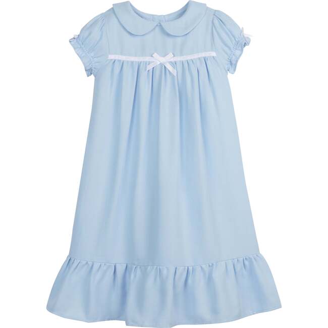 Classic Short Sleeve Nightgown, Light Blue