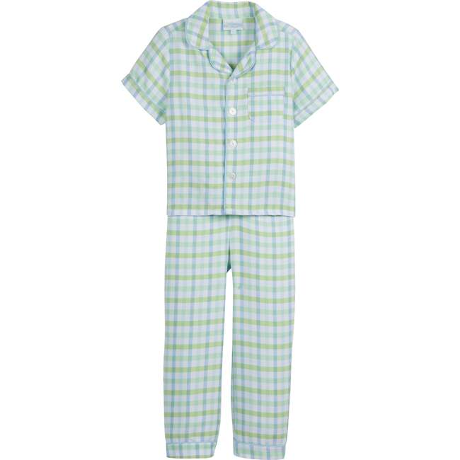 Classic Short Sleeve Pajama Set, Wingate Plaid