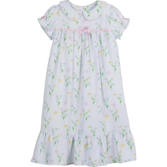 Classic Short Sleeve Nightgown, Butterfly Garden