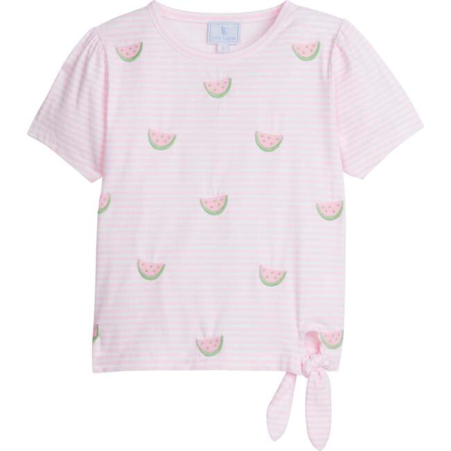 Embroidered Tie Tee, Watermelons