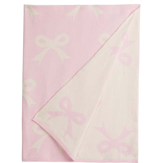 Nursery Blanket, Pink Bow
