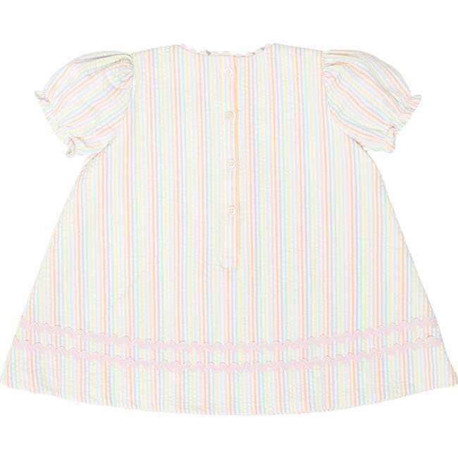 Jane Dress, Pastel Seersucker - Dresses - 6