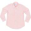 Bennett Button Down, Brookhaven Pink Gingham - Shirts - 1 - thumbnail