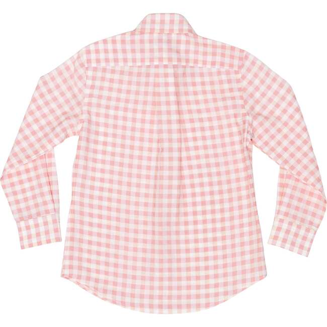 Bennett Button Down, Brookhaven Pink Gingham - Shirts - 4