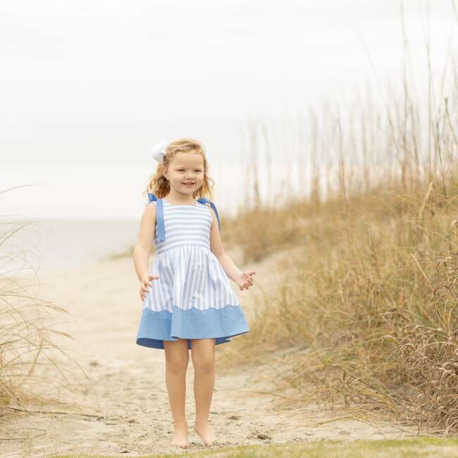 Adeline Dress, Seabreeze Stripe - Dresses - 5