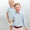 Bennett Button Down, Brookhaven Blue Gingham - Shirts - 6