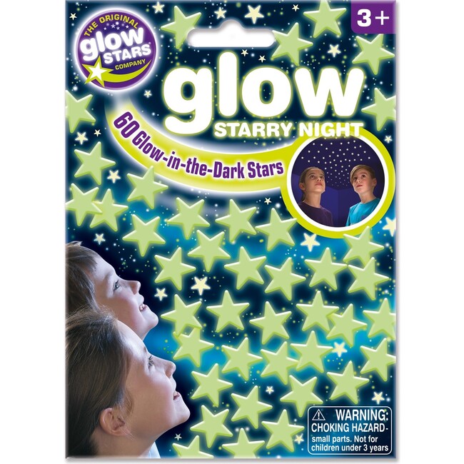 The Original Glowstars: Glow Starry Night Self-Adhesive Pads for Décor