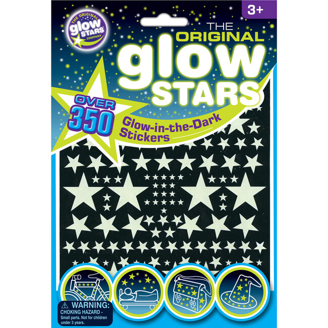 The Original Glowstars: Paper Glow Star Stickers to Decorate Ceilings