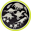 The Original Glowstars: Cosmic Glow Dinosaurs Self-Adhesive Pads for Décor - STEM Toys - 2