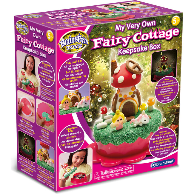 Brainstorm Toys: My Very Own Fairy Cottage Keepsake Box Craft Kit