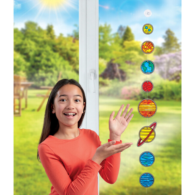 Brainstorm Toys: My Very Own Solar System Sun Catcher Craft Kit - Activities - 4