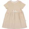 Terry Dress, Beige - Dresses - 1 - thumbnail