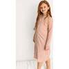 Grandpa Lounge Dress, Pink - Dresses - 3