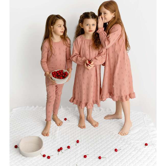 Mini cheapest Boden 11-12 Nightgown Pink Ballerinas Sleepwear Pajamas Printed Pattern