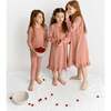 Cherry Print Nightgown, Pink - Nightgowns - 2