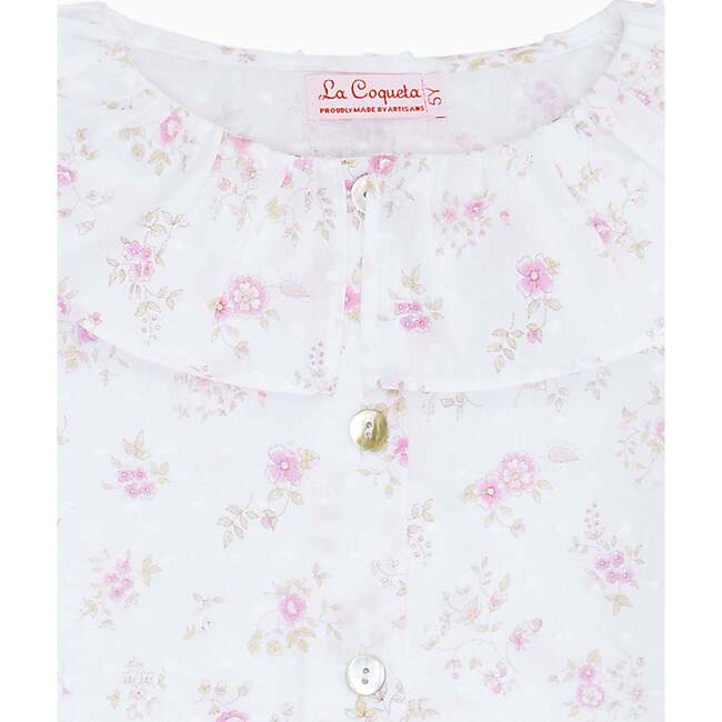Diana Cotton Shirt, Ivory - Shirts - 3