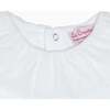 Pluma Cotton Baby Body Vest, White - Onesies - 2