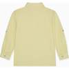 Miguel Linen Mix Shirt, Yellow - Shirts - 3