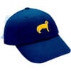 Dog Bow Baseball Hat, Nellie Navy - Hats - 1 - thumbnail